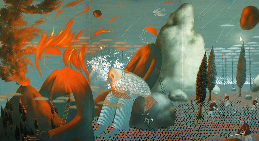 В «Эрарте» представили «поэтические сновидения» Виктора Норкина